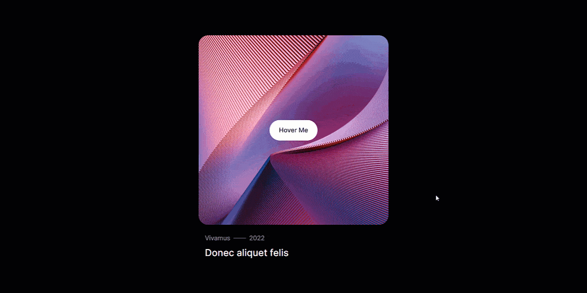 My Favorite Button Hover Interaction