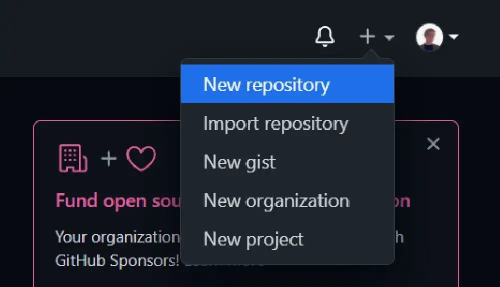 Create Github repository
