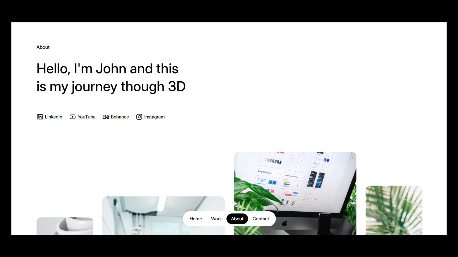 Exhibit Portfolio Template
